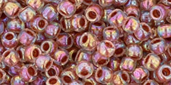 TOHO Inside-Color Rainbow Crystal/Sandstone Lined, TR-08-784, 10 g