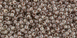 TOHO Inside-Color Crystal/Antique Plum Lined, TR-11-1071, 10 g