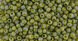 TOHO Semi Glazed Rainbow - Olive, TR-11-2631F, 10 g