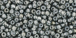 TOHO Inside-Color Gray/Gun Metal Lined, TR-11-282, 10 g