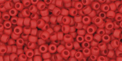 TOHO Opaque-Frosted Pepper Red, TR-11-45F, 10 g
