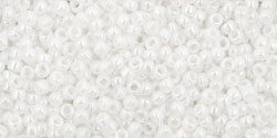 TOHO Opaque-Lustered White, TR-15-121, 5 g
