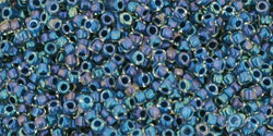 TOHO Inside-Color Luster Crystal/Capri Blue Lined, TR-15-188, 5 g