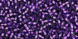 TOHO Silver-Lined Purple, TR-15-2224, 5 g