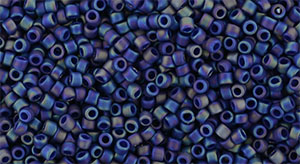 TOHO Semi Glazed Rainbow - Navy Blue, TR-15-2637F, 5 g