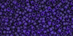 TOHO Transparent-Frosted Cobalt, TR-15-8DF, 5 g