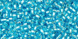 TOHO Treasure Silver Lined Aquamarine, TT-01-23, 5 g