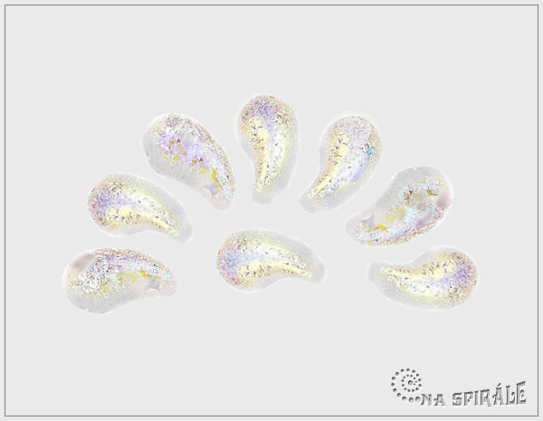 ZoliDuo Left - lev - Crystal Etched AB, 20 ks