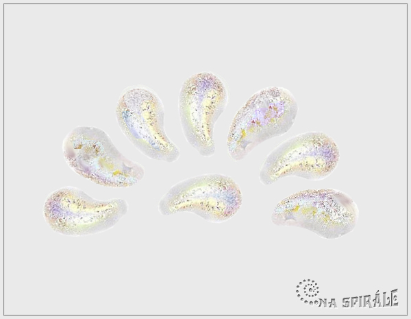 ZoliDuo Right - prav - Crystal Etched AB, 20 ks