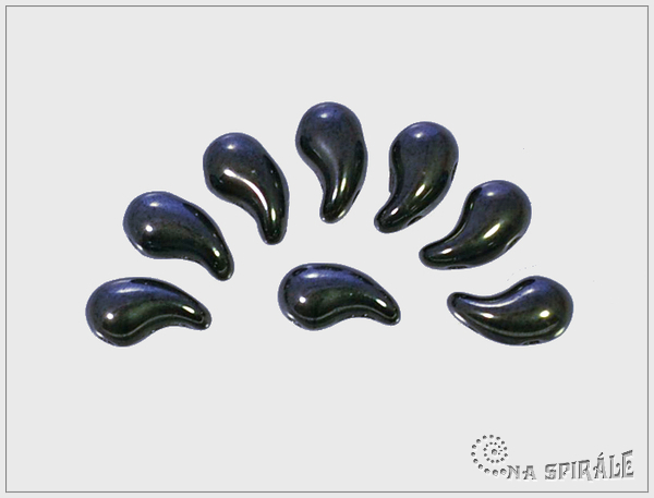 ZoliDuo Left - lev - Metallic Hematite, 20 ks