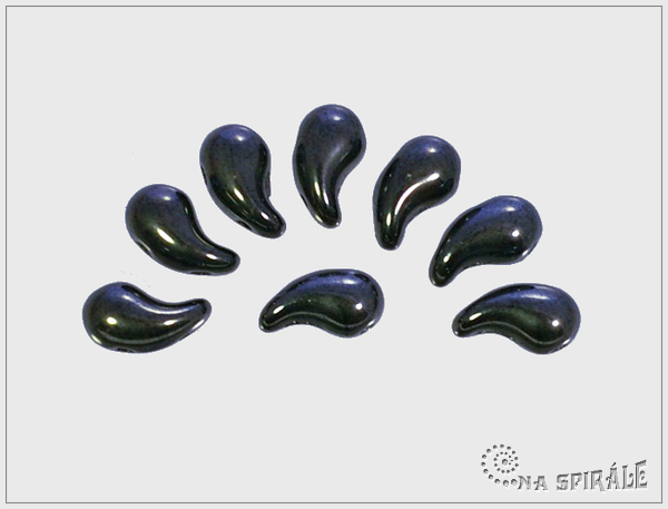ZoliDuo Right - prav - Metallic Hematite, 20 ks