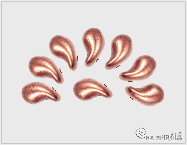 ZoliDuo Left - lev - Silky Metallic Copper, 20 ks