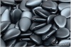 Anemone Petal 11x16 mm - Pastel Anthracite, 6 ks