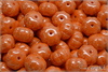 Dýně - Pumpkin 8x11 mm, opaque orange white luster, 5 ks Dýně - Pumpkin 8x11 mm, opaque orange white luster, 5 ks