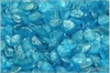 Rose petal 7x8 mm, Etched Aquamarine Silver Splash, 50 ks Rose petal 7x8 mm, Etched Aquamarine Silver Splash, 50 ks