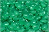 Tulip Petal 6x8 mm - Crystal, Milky Opal Mint, 30 ks