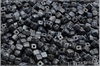 Cube beads - kostiky 4 mm, Jet Etched, 50 ks
