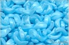 Zahnut lupnek 7x13 mm - Sky Blue Silk, 12 ks
