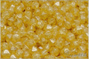 Lucerny 6 mm, Crystal Crackle Ethereal Sunny Yellow, 20 ks