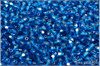 Oh�ovky 4 mm, Transparent Capri Blue, 50 ks