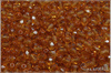 Ohovky 4 mm, Transparent Medium Topaz, 50 ks