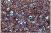 Oh�ovky 6 mm, Transparent Amethyst AB, 20 ks