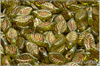 List bobkov 6x12 mm - Olivine, Copper Wash, Ethereal Sun Yellow, 20 ks