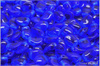 Tulip Petal 6x8 mm - Transparent Dark Sapphire, 30 ks