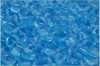 Tulip Petal 6x8 mm - Transparent Aquamarine, 30 ks
