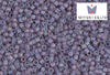 Miyuki Delica, Matted Transparent Lt Amethyst AB DB0870, 5 g