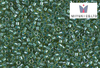 Miyuki Delica, Sparkling Lt Green Lined Topaz DB0917, 5 g Miyuki Delica, Sparkling Lt Green Lined Topaz DB0917, 5 g