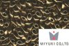 Miyuki Long Magatama, Met Dk Bronze, LMA-457, 5 g