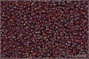 Miyuki Round Garnet Lined Ruby AB, MRR-15-0367, 5 g
