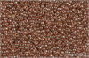 Miyuki Round Peach Topaz Gold Luster, MRR-15-0310, 5 g Miyuki Round Peach Topaz Gold Luster, MRR-15-0310, 5 g