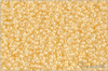 Miyuki Round Yellow Lined Crystal, MRR-15-0201, 5 g