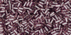 TOHO Bugles 3 mm Silver-Lined Lt Amethyst, TB-01-26, 10 g