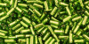 TOHO Bugles 3 mm Silver-Lined Olivine, TB-01-37A, 10 g
