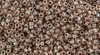 TOHO Inside-Color Crystal/Antique Plum Lined, TR-15-1071, 5 g