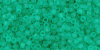TOHO Transparent-Frosted Dark Peridot, TR-15-72F, 5 g