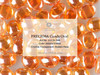 Preciosa Candy Oval 6x8 mm, Crystal Golden Flare, 10 ks