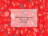 Preciosa Candy Oval 6x8 mm, Opaque Red, 10 ks