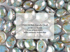 Preciosa Candy Oval 6x8 mm, Chalk Safari, 10 ks
