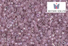 Miyuki Delica, Sparkling Orchid Lined Opal AB DB1752, 5 g
