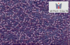 Miyuki Delica, Sparkling Rose Lined Aqua DB0922, 5 g