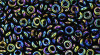 TOHO Demi Round Metallic Rainbow Iris, TN-08-86, 3 g
