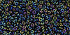 TOHO Demi Round Metallic Rainbow Iris, TN-11-86, 3 g