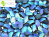 Gekko Bead, Etched Jet AB Full, 2,5 g