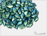 GemDuo, Polychrome Chameleon Turquoise, 30 ks GemDuo, Polychrome Chameleon Turquoise, 30 ks