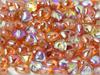Srdko 6x6 mm, Crystal Apricot Full, 12 ks