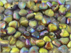 Srdko 6x6 mm, Crystal Etched Magic Orchid, 12 ks